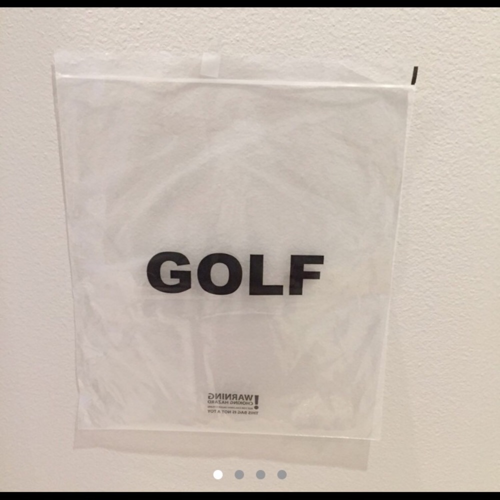 GOLF WANG packaging bag! (clear)